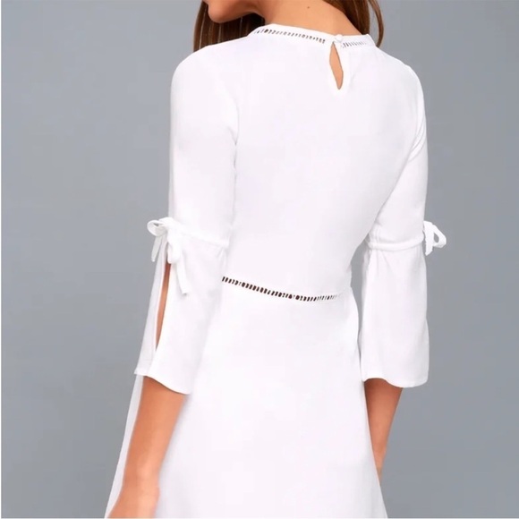 Amuse Society On the Go White Sheath Dress New - Picture 3 of 15